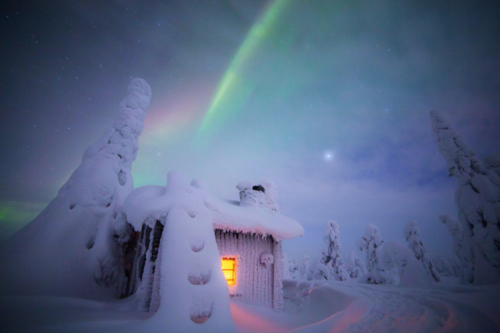 pankunchiii: landscape-photo-graphy: Fairy Tale like Photographs of Winter in Finland Under the Nort