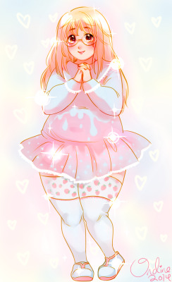 magical-ondine:  fat fairy kei style gurl