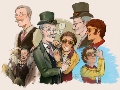 white-bow-tie:Time travellers