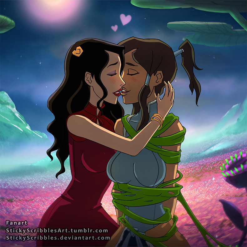   Avatar Korra and Asami part 2 Previous:http://stickyscribbles.deviantart.com/art/Avatar-Korra-and-Asami-615260096Here