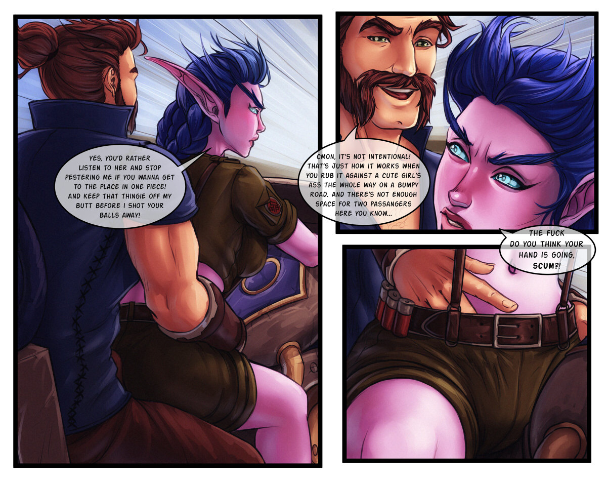 newadultcomics:  Personalami - The Booty Hunters (World of Warcraft)