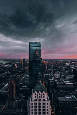 vxpo:  Chicago, Looking South by Max Leitner