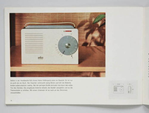 Otl Aicher, Radio Exporter, 1955. HfG Ulm. Source