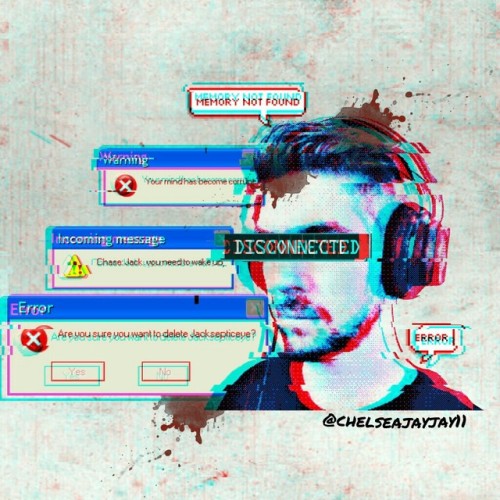 chelsea-jayjay11: Made this edit of @therealjacksepticeye I’m loving all this spoopy ego stuff