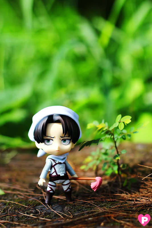 goodsmilecompanyus:  Nendoroid Levi Cleaing version! This year’s Anime Expo exclusive
