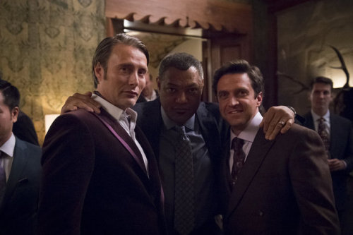 if-its-notlikethemovies:Hannibal NBC behind the scences (3/?)