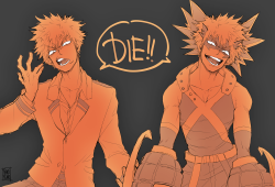 pearsfears:   me: this is BS i bet i can draw bakugo jano: now u gotta me: my first bnha fanart is not going to be fucking bakug-  