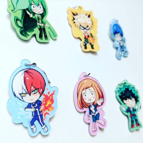 Boku no Hero Academia acrylic charms!