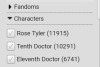 lady-of-the-spirit:I may not know anything about Doctor Who, but I respect the hell out of Rose Tyler for being in more fics on AO3 than the Doctor. 