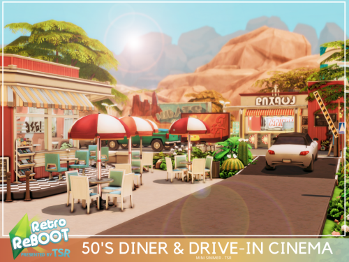  Retro ReBOOT - 50’s Diner and Drive-in CinemaThis creation is part of the Retro Reboot Coll