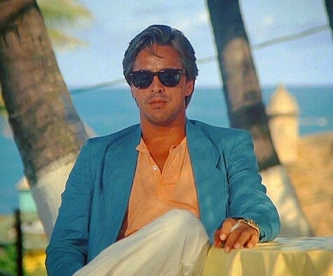miami vice style from the 80s