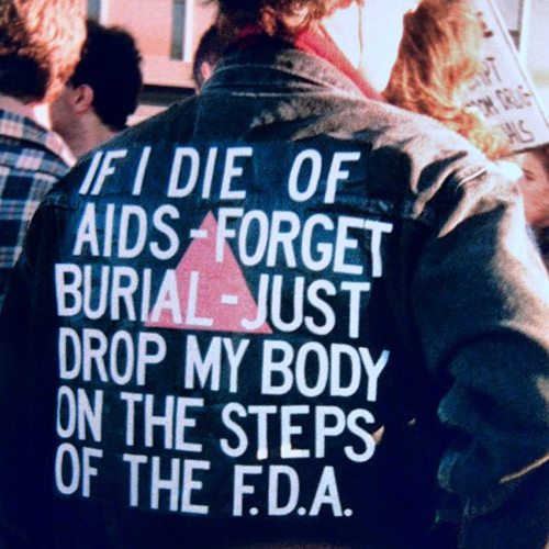 Porn Pics c86: David Wojnarowicz at ACT UP’s FDA