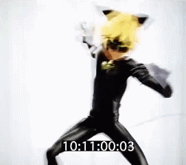death-limes:  catnoirs:  cat noirs transformation  MAGICAL BOY HENSHIN!!!!!!!!MALE SUPERHERO WHO IS CAT-THEMED AND WEARS A BODY-HUGGING COSTUME!!!!HIS EVERYDAY PERSONA IS ALL PREPPY BUT HIS SUPERHERO PERSONA IS A HUGE FUCKING LOVESTRUCK DORK WITH MESSY