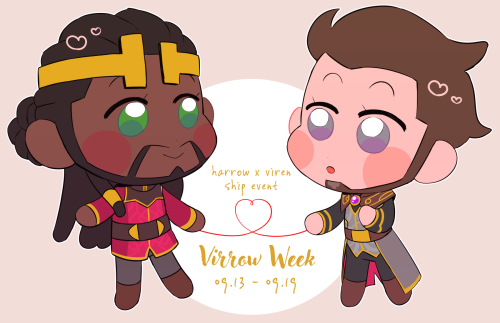 virrow week is happening next month!details will be shared when i get around to writing them out nic