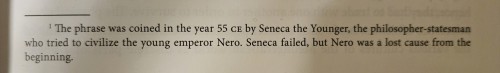 The History Book I'm Reading Has Footnotes And I'm Losing It. It Shouldn't Be Funny But Compared To Other