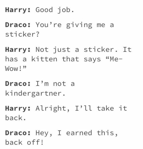 Draco's Not Afraid To Use His Claws