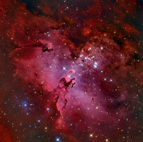 megacosms: M16 and the Eagle Nebula Image Credit &amp; Copyright: Adam Block,&nbs