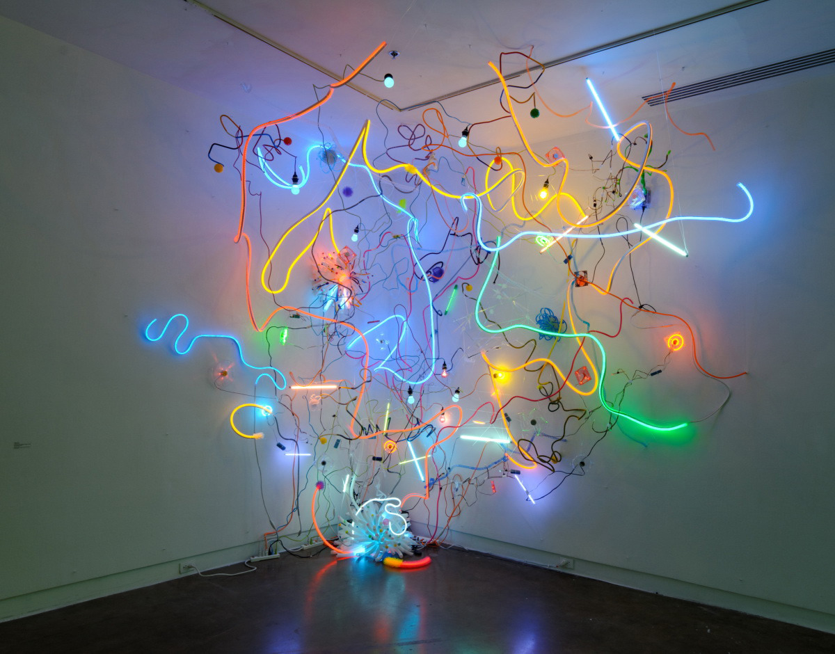 itscolossal: Explosive Light-Based Installations by Adela Andea