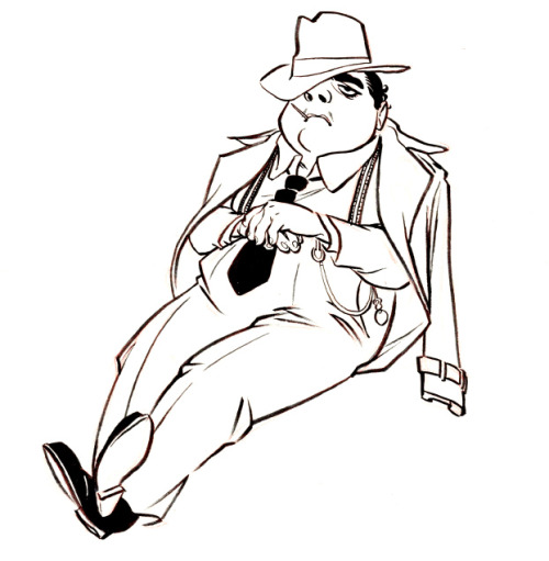 animatedamerican:tanglefootcomic:Here’s a character I’ve had rattling around in the back