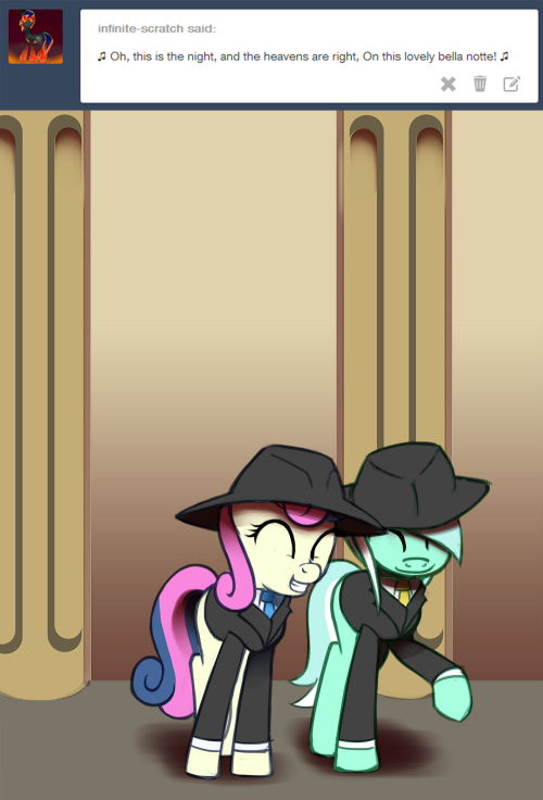 ask-canterlot-musicians:When she’s near, everything’s fine.I haven’t mentioned this in a while, but my fiction, The Line, is currently updating on Fimfiction. Please give it a read and tell me what you think.  <3