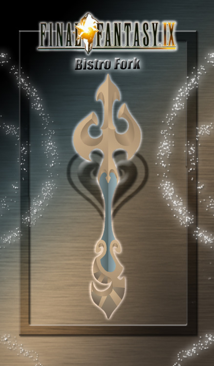 Quina’s forks fan art by WeapondesignerDawe, Final Fantasy IX