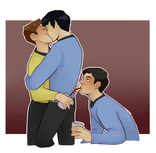 galway-bae:there they are, one of sci fi’s most iconic trios
