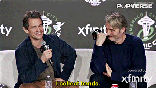 Live Hannibal And Mads Reactions