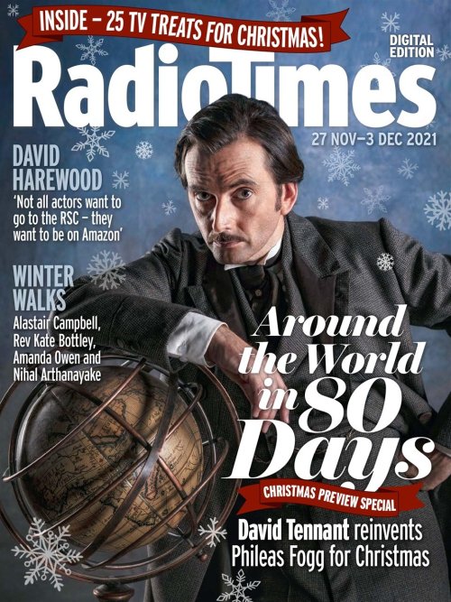 #DavidTennant is on the cover of the issue of Radio Times which is published tomorrow. There is