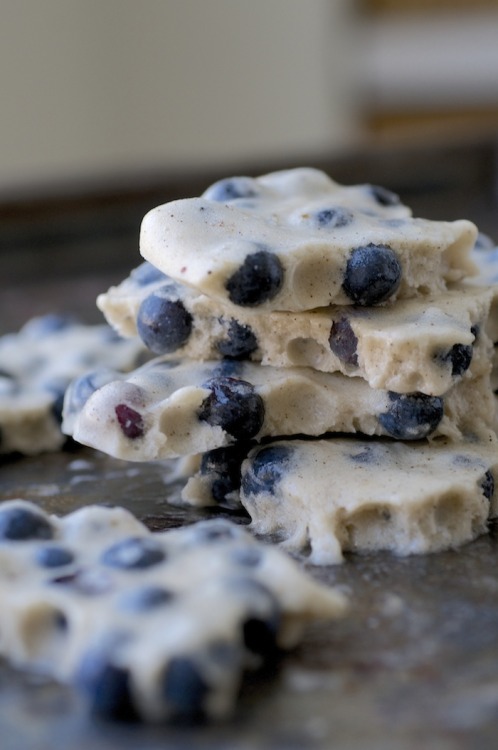 Banana Blueberry Bark