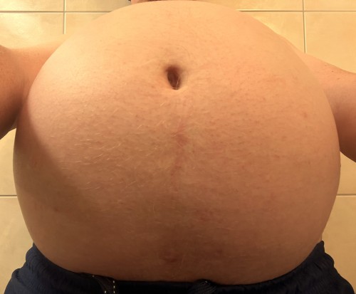 I Came Across Your Blog Today And I Think I've Found My New Inspiration. Your Big Gut Is Magnificent!