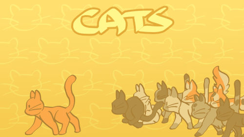 did this for a little game about cats me and my friend were doing for the gamemaker’s tool kit gamej