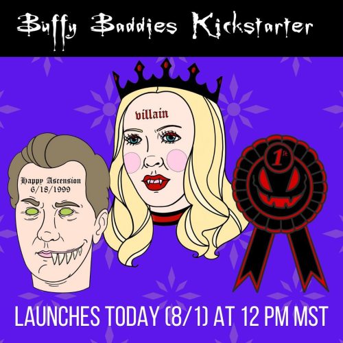 Launches TODAY, August 1st at 12 pm mst! #buffy #btvs #btvspin #btvsmerch #buffythevampireslayeredi