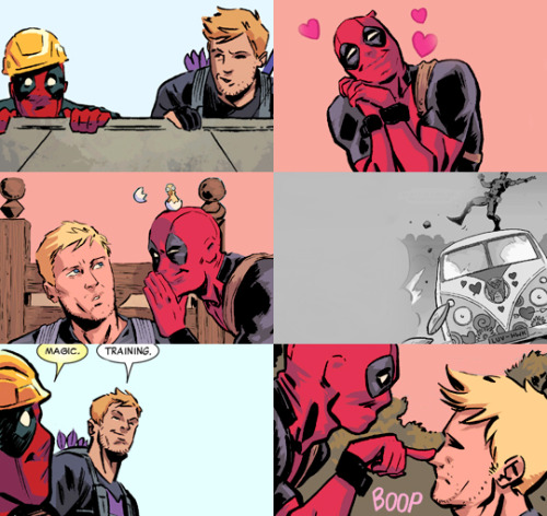 johnystorm: deadpool, at full volume: I’M ALWAYS A SLUT FOR HAWKEYE