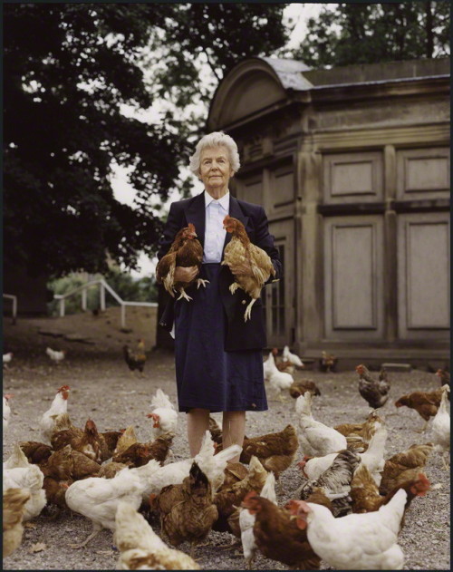 historysquee: Deborah Vivien Cavendish, Duchess of Devonshire By Harry Borden C-type colour print, 5