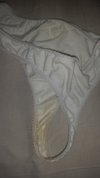 My wife and her little white panties love to see a gang rip her pantyhose and panties down