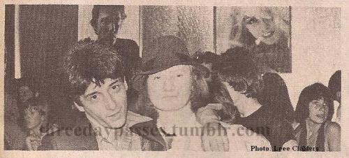 Johnny Thunders and Wayne County (Rock Scene, May 1976)