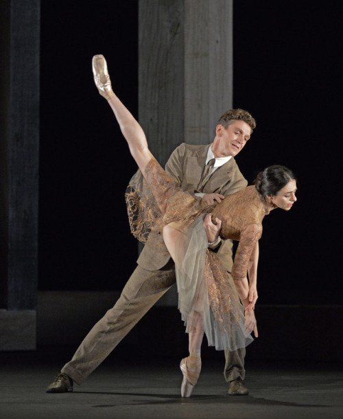 Alessandra Ferri and Gary Avis in the I Now, I Then section of Woolf Works, The Royal Ballet, May 20