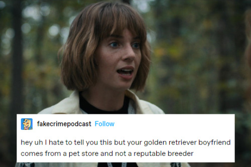 XXX stargyles:stranger things as text posts part photo