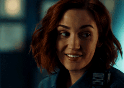katbarrellgifs:    Nicole Haught - 3x07 ‘ I Fall To Pieces ‘   