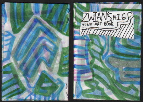 ZWIAN&rsquo;s tiny art book 15-17 are now up on Issuu. These are the last one&rsquo;s I made