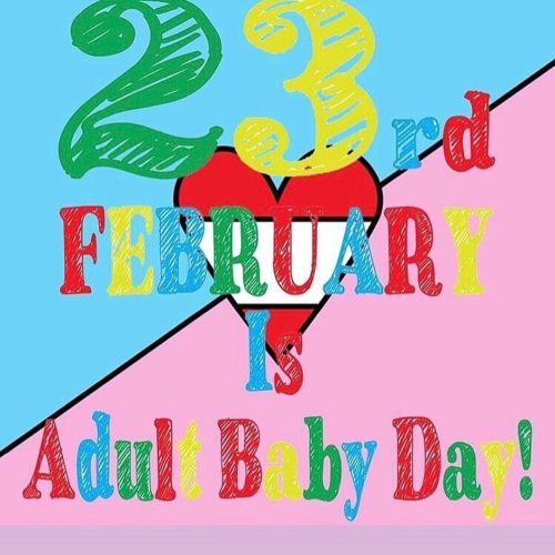 It’s Adult Baby Pride Day!! Show us your AB Pride! 