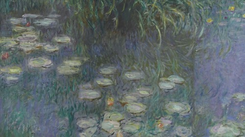 overdose-art:Claude Monet, The Water-Lilies - Morning (1926)