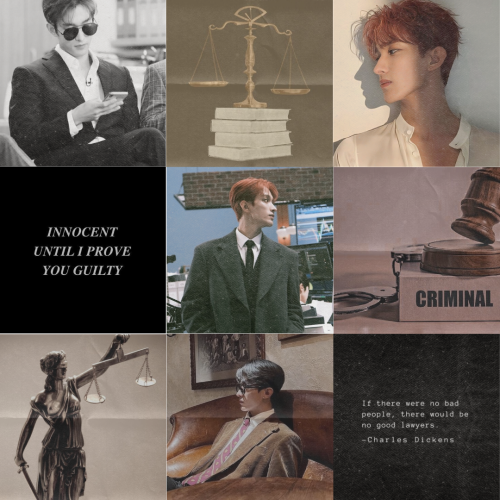I Just Had To Make Seokmin Lawyer. In My Head He Gives Vibe Of Lawyer I Don't Know Where That Came From.