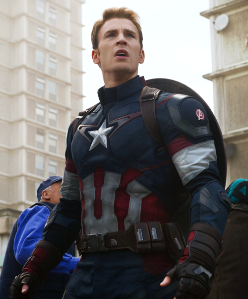 Chris Evans as Steve Rogers/Captain America in the Marvel Cinematic Universe