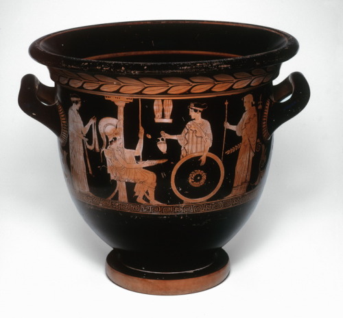Bell krater style of the Niobid painter Athens, Greece, c. 450 B.C. terracotta Art Institute of Chic