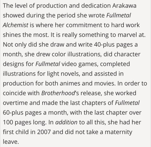 as-warm-as-choco:Thank you for everything, Hiromu Arakawa! You AMAZING human being, dedicating your 