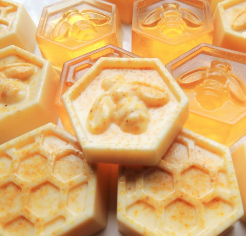 Set of 4 Honey Soaps