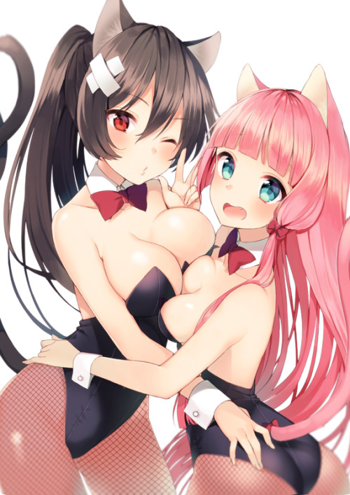 nijinosaki:  「看板娘ズ」/「緑川　葉」の作品 [pixiv] #pixitail