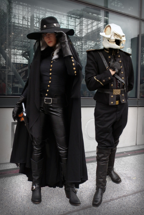 kellysue:
“theeternalouroboros:
“ Our Big Alice and Death cosplays at NY Comic Con 2014! Had so much fun as these guys, and couldn’t have been more thrilled to meet Kelly Sue :) For our first time at Comic Con we had a blast, and can’t wait for next...