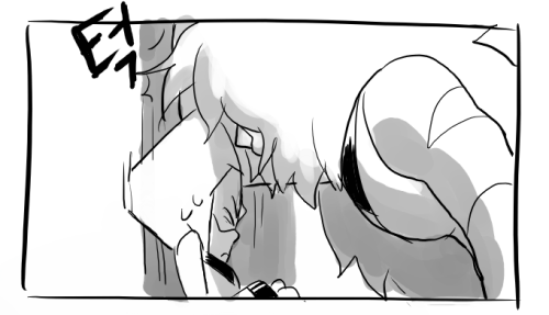ruki-32:  Translation: slothinateacup 이거 왜그렸는지 모르겠어..  > .<